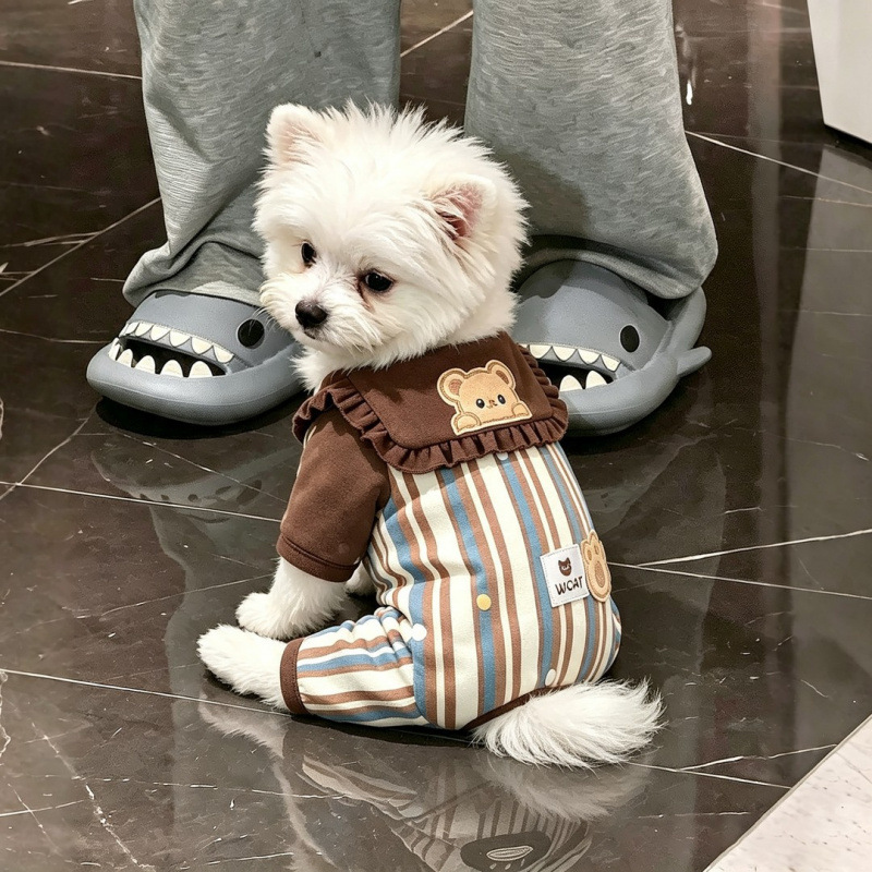 2026新品 秋冬 ペット服 柔らかい 超可愛い 犬服 ペット用品  小型犬ビション トイプードル  XS-XL