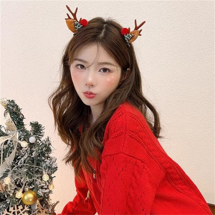 大HITアイテム再入荷 クリスマスパーティーヘアクリップ 8個セット