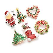 クリスマス ブローチ ファッション 高級感 アクセサリー 韓国風 シンプル 飾り